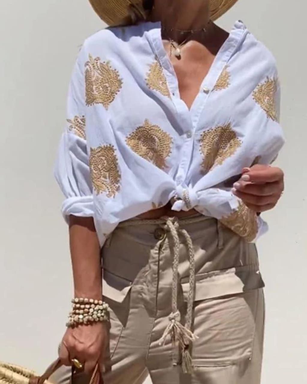 Isla Linnen Blouse - Summer Favorite
