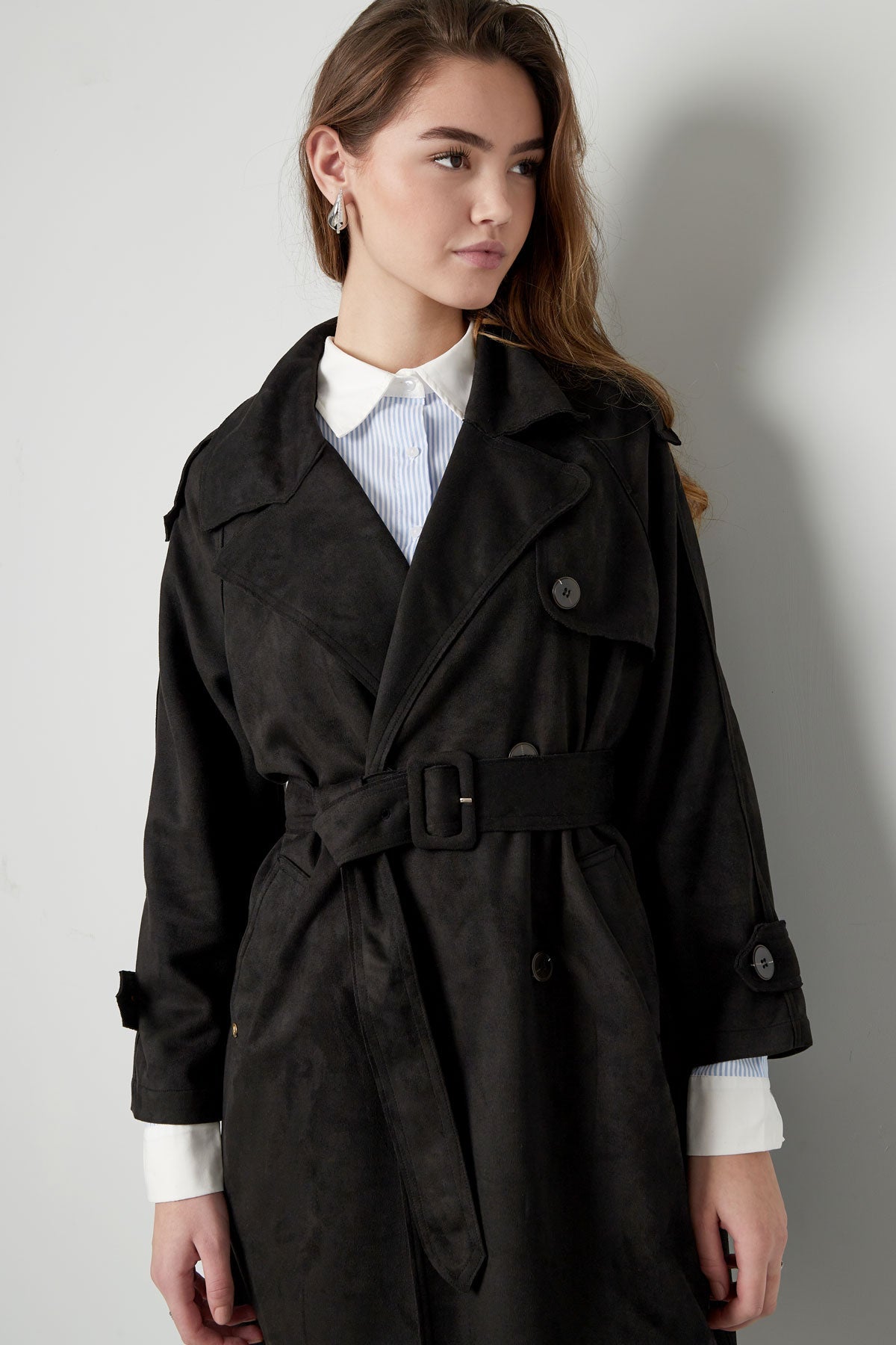 Isla Suede Trench - met elke outfit te combineren!