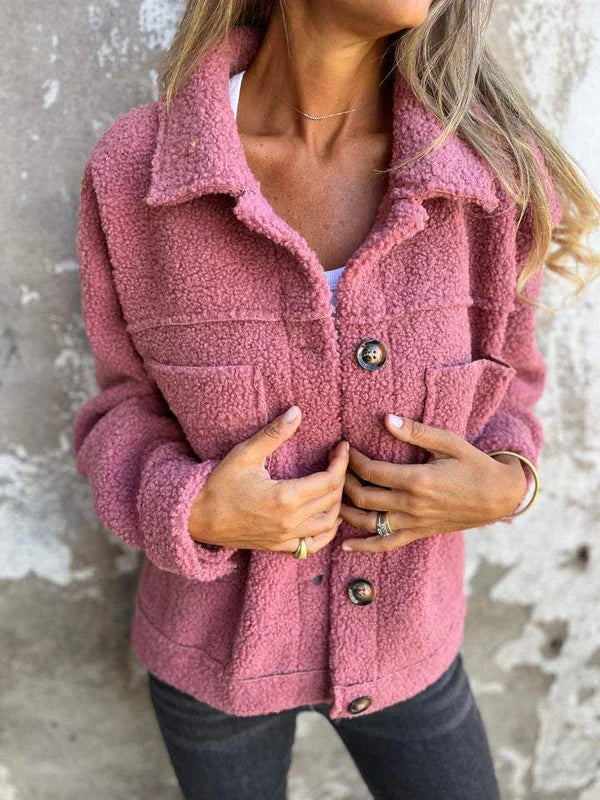 Isla Teddy Jacket - Zacht van buiten, warm van binnen