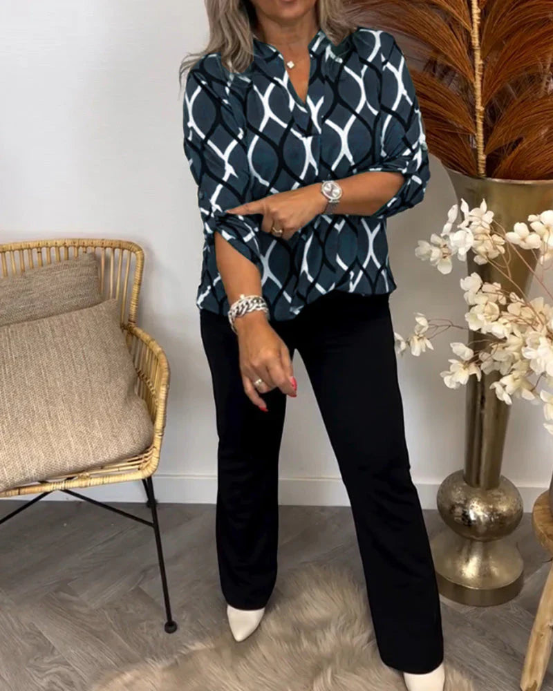 Boho Luxe Pattern Blouse