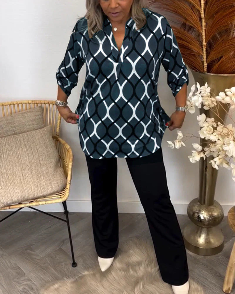 Boho Luxe Pattern Blouse