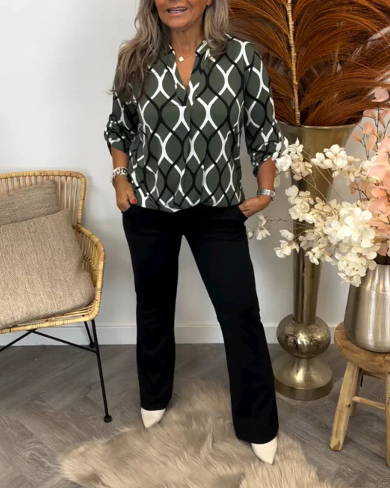 Boho Luxe Pattern Blouse