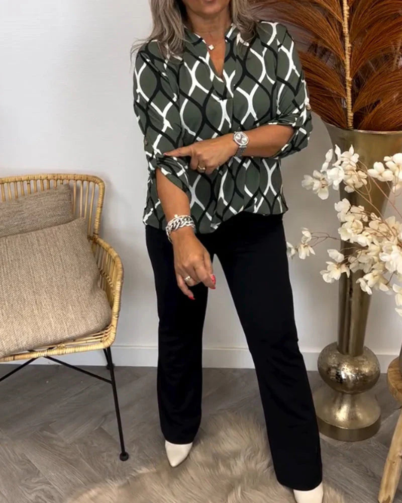 Boho Luxe Pattern Blouse
