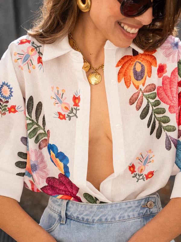 Camisa Flor de Sol
