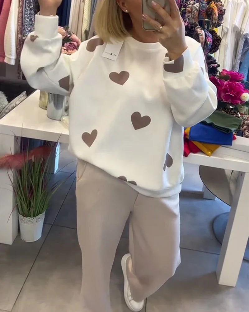 Isla Hearts Trui