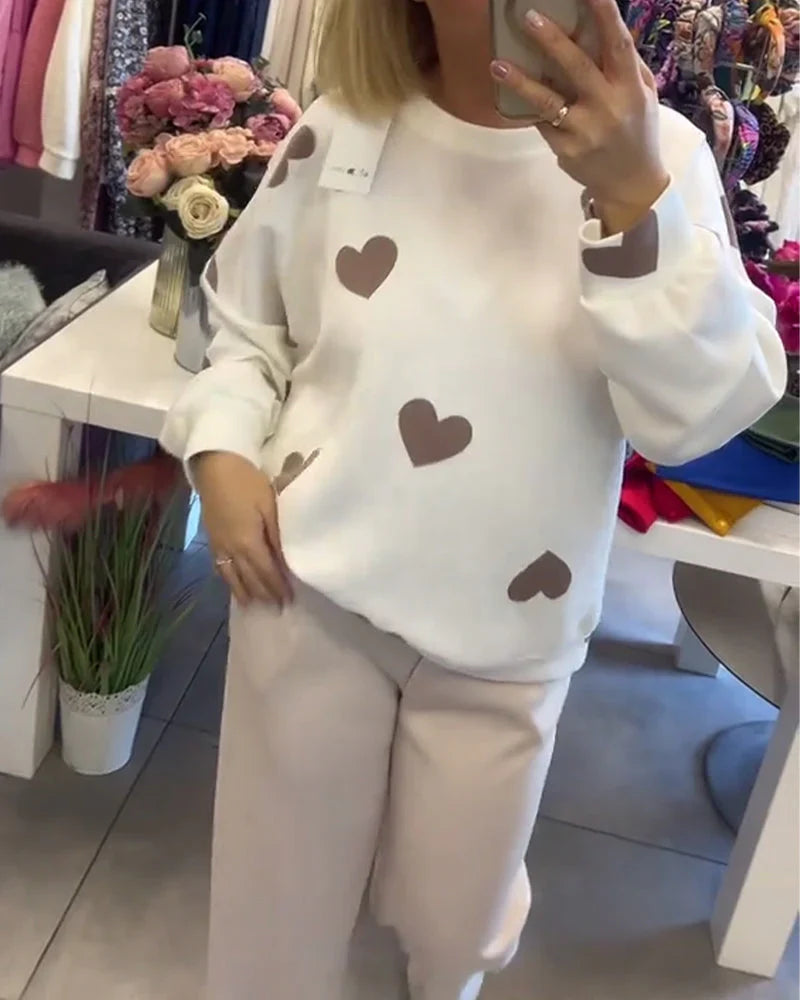 Isla Hearts Trui